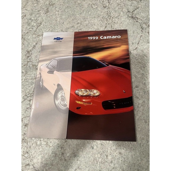 1999 Chevrolet Camaro Z28 SS Sales Boucher / Car Literature PERFECT COND.